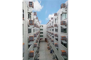 家具車(chē)間環(huán)?？照{(diào)降溫案例